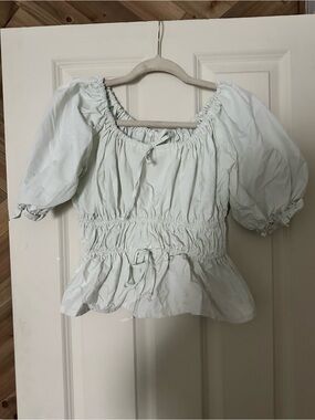 Smocked waist Blouse